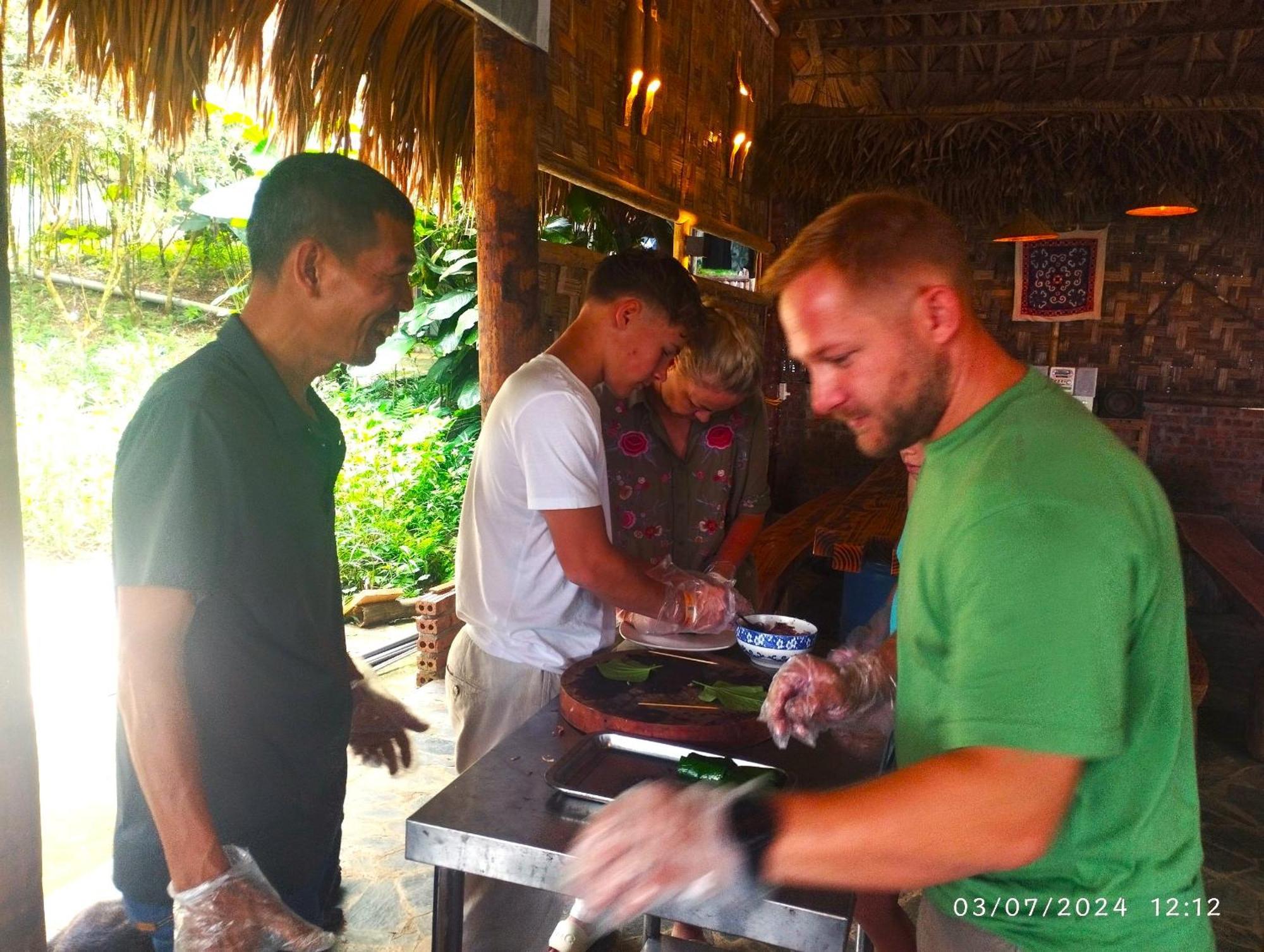 Pu Luong Cuisine Garden Homestay Lang Bang 外观 照片